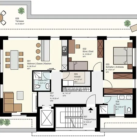 5 Block Royal Apartment